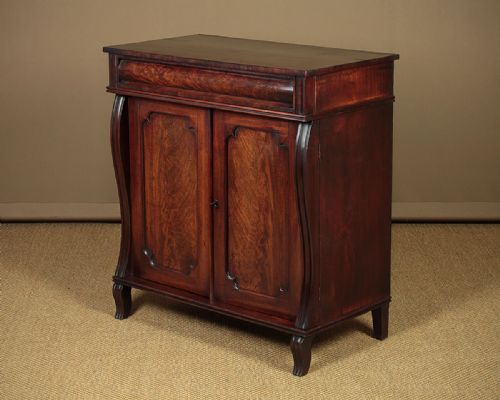 Small Mahogany Chiffonier Side Cabinet C.1835.