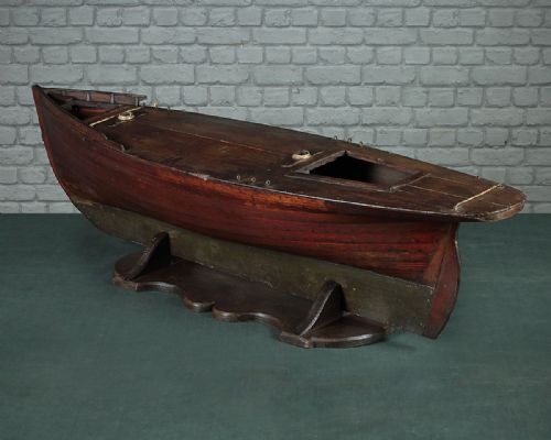 Early 20th.c. Model Ship or Pond Yacht Hull C.1920.