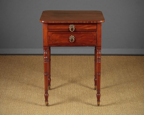 Small Side Table with Drawers C.1840.