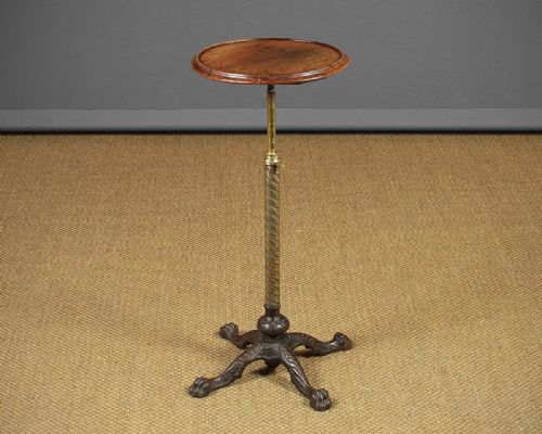 Late 19th.c. Adjustable Wine Table C.1880.