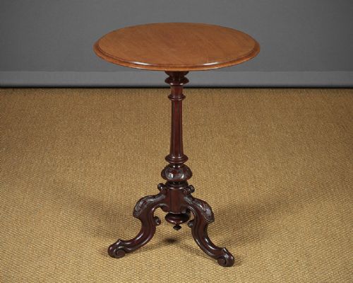 Mid 19th.c. Mahogany Tripod Table C.1860.