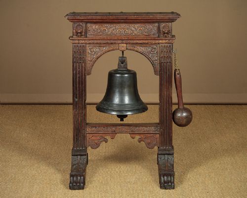 Dinner Bell on Stand C.1890.