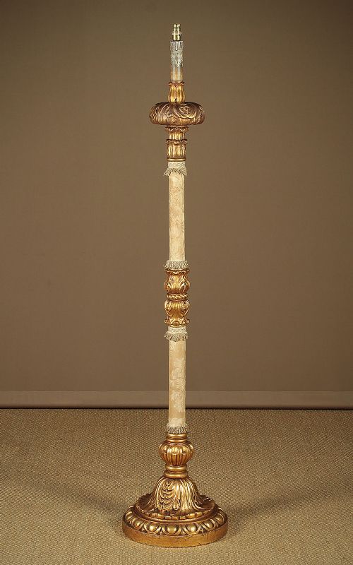 Carved Giltwood Standard Lamp C.1930.