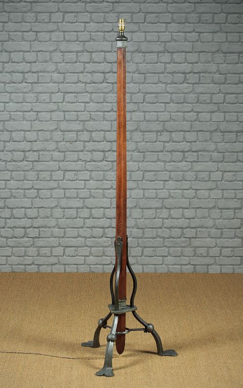 Early 20th.c. Arts & Crafts Style Standard Lamp C.1930.
