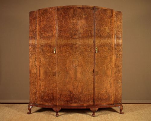 Art Deco Era Combination Wardrobe C.1930.