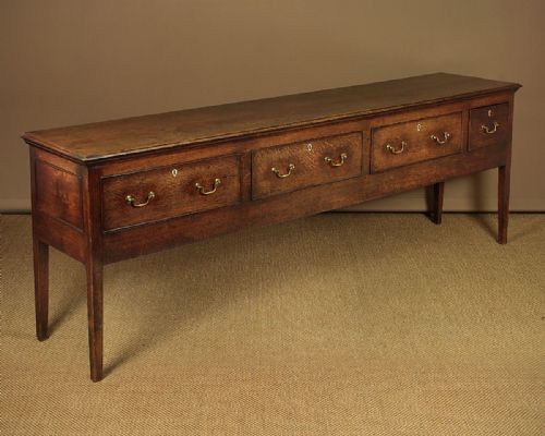 19th.c. Welsh Open Dresser Base C.1825.