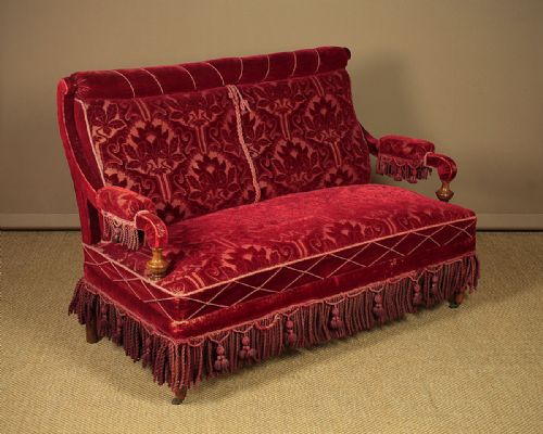 Late 19th.c. Sofa with Original Upholstery C.1890.