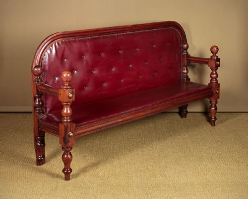 Large Welsh Chapel Settle C.1890.
