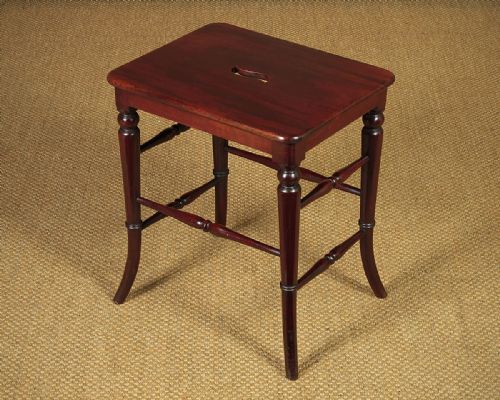 Mahogany Stool C.1890.