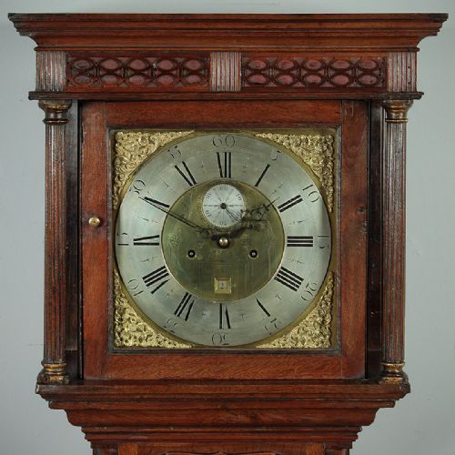 fig 2. 18th.c. Welsh Brass Face Longcase Clock by Owen of Llanrwst c.1770.
