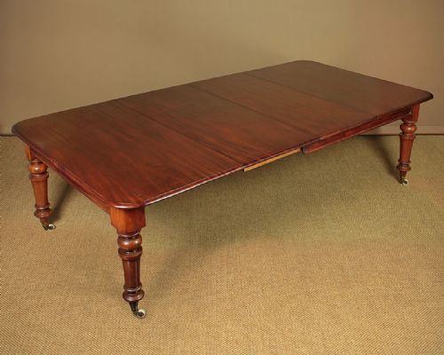10 Seater Extending Mahogany Dining Table C.1860.