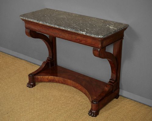 Marble Top Console Table C.1840.