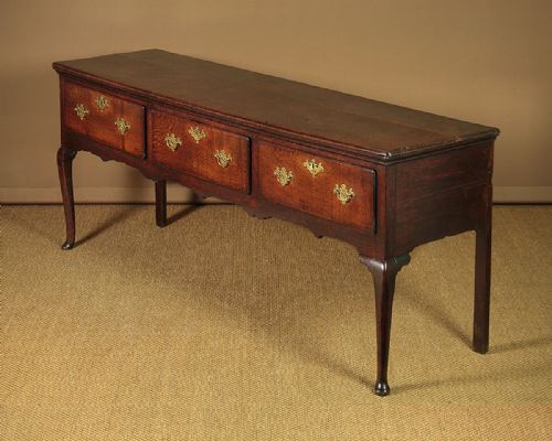 Georgian Oak Dresser Base C.1800.