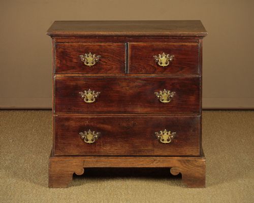 Late 18th.c. Style Oak Chest of Drawers C.1920.