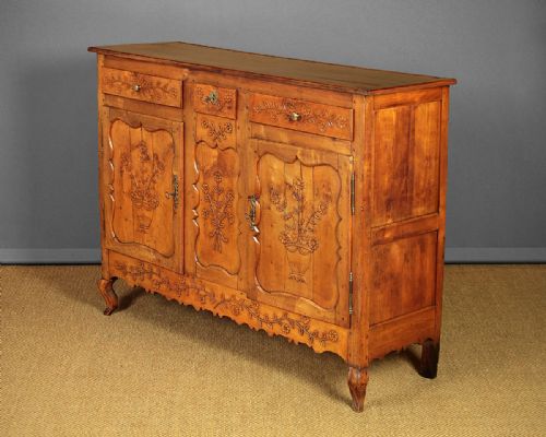 Early 19th.c. French Cherry Wood Dresser Base C.1820.
