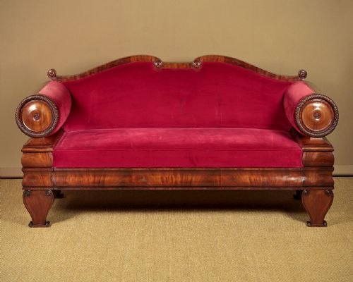 Imposing Regency Era Mahogany Couch C.1820.