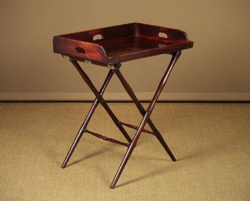 19th.c. Butler’s Tray on Stand C.1860.