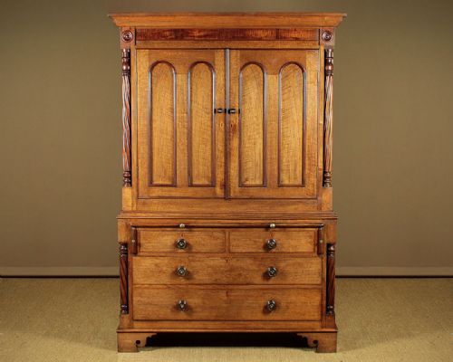 Welsh Oak Kitchen Cupboard C.1870.