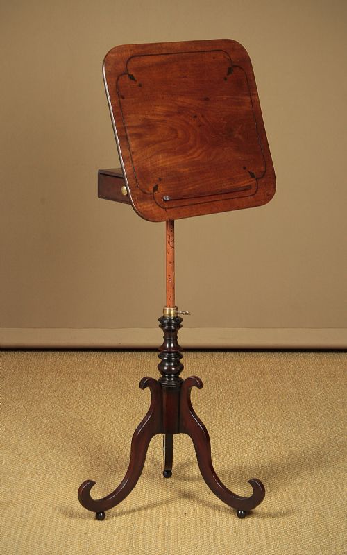 Metamorphic Wine Table & Music Stand C.1860.