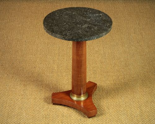 French Empire Style Marble Top Wine Table C.1920.