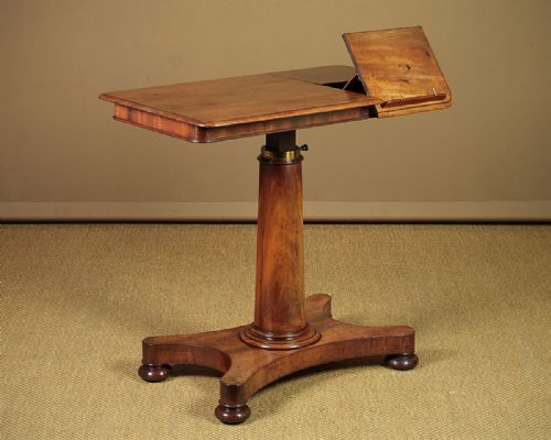 Metamorphic Mahogany Music Table C.1860.