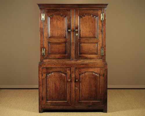 18th.c. Welsh Oak Kitchen Cupboard C.1760.