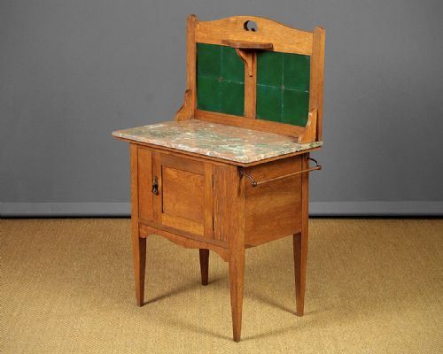 Small Arts & Crafts Washstand C.1905.