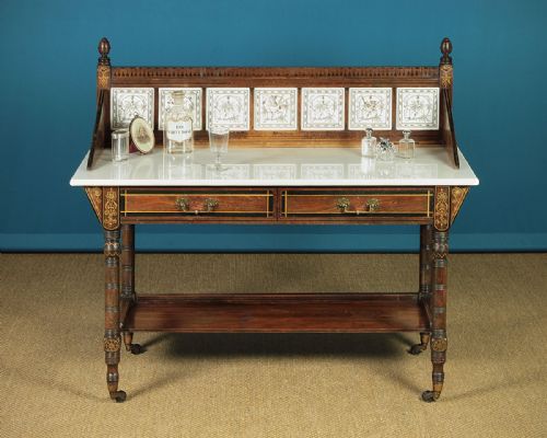 Arts & Crafts Washstand by Heal & Sons C.1890.