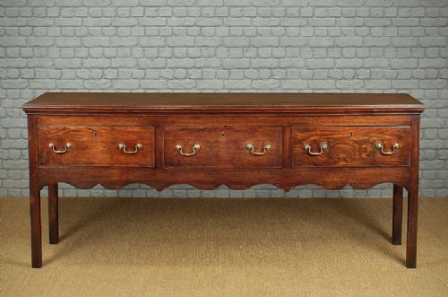 Elm Welsh Dresser Base C.1800.