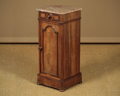 Mahogany Pedestal Cabinet C.1880.