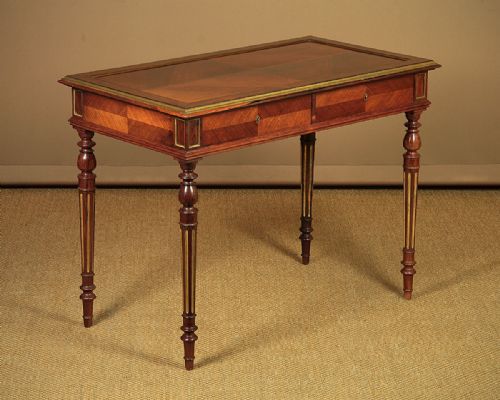 Brass Mounted Rosewood Writing Table C.1880.