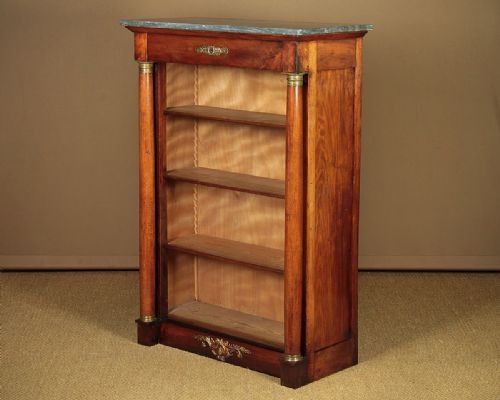 Tall Empire Style Open Bookshelves C.1840.