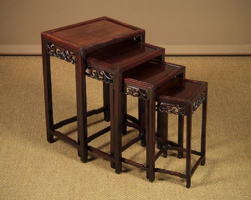Oriental Quartetto Nest of Table C.1920.