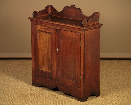 Small Welsh Oak Side Cabinet C.1810.