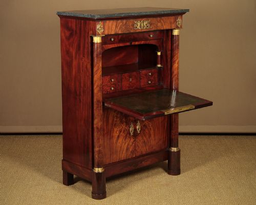 Empire Style Secretaire Abattant C.1820.