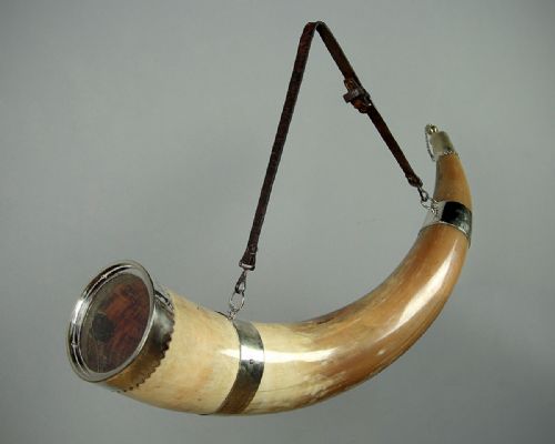 Horn Trophy of the Battle of Magdala C.1868.