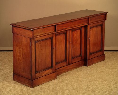 Four Door Mahogany Sideboard C.1880.