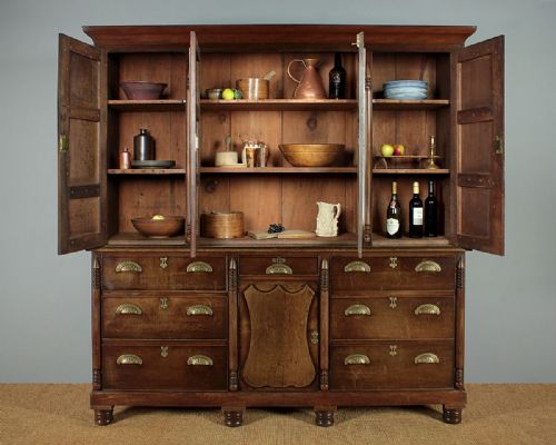 Large Welsh Oak Housekeeper’s Cupboard C.1840.