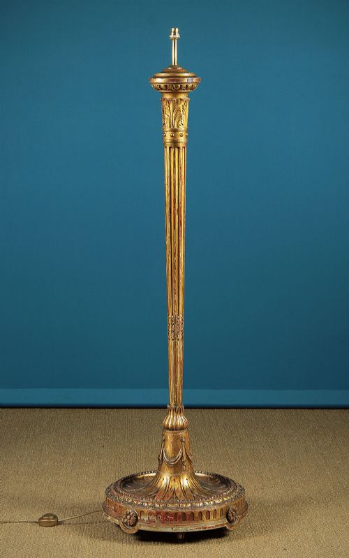 Regency Style Giltwood Standard Lamp C.1930.