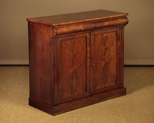 Early 19th.c. Rosewood Chiffonier Side Cabinet C.1830.