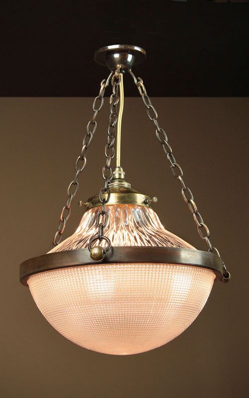 Holophane Glass Porch Light C.1910.