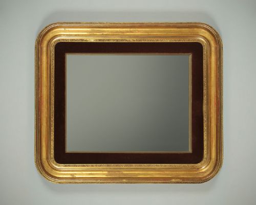 Late 19th.c. Gilt Frame Mirror C.1880.