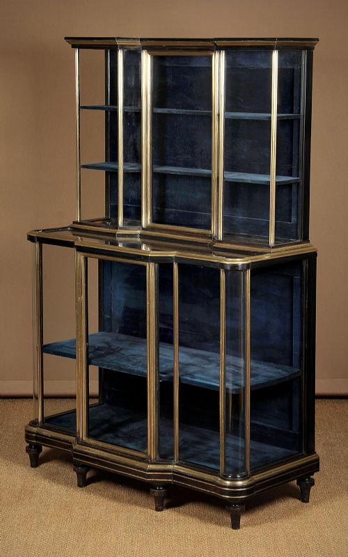Late 19th.c Bijouterie Shop Display Cabinet C.1890.