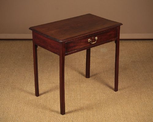 Small George III Mahogany Side Table C.1790.