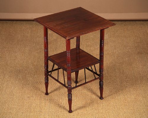 Walnut Side Table by Edward Godwin C.1870.