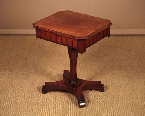 Regency Era Mahogany Lamp Table C.1820.