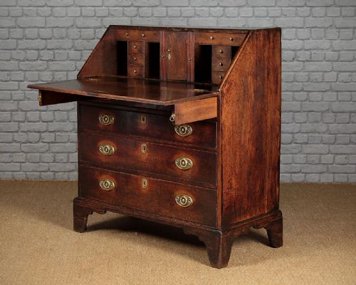 Georgian Oak Bureau C.1790.