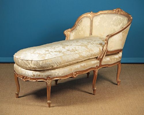 Gilded Chaise Longue C.1910.