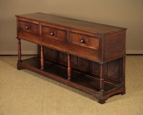Welsh Potboard Dresser Base C.1810.