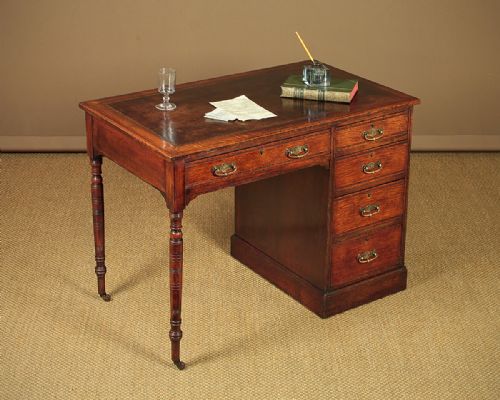 Small Oak Writing Desk C.1900.